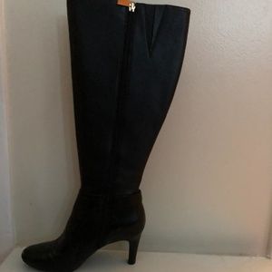 Wide Calf heeled boots